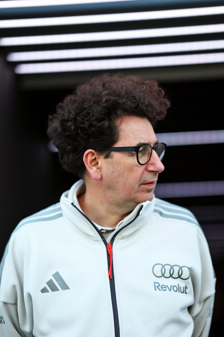 GP CANADA, Mattia Binotto (ITA) Audi F1 Team Motorsport Chief Operating e Chief Technical Officer.
22.05.2026. Formula 1 World Championship, Rd 5, Canadian Grand Prix, Montreal, Canada, Sprint Qualifiche Day.
- www.xpbimages.com, EMail: requests@xpbimages.com © Copyright: Bearne / XPB Images