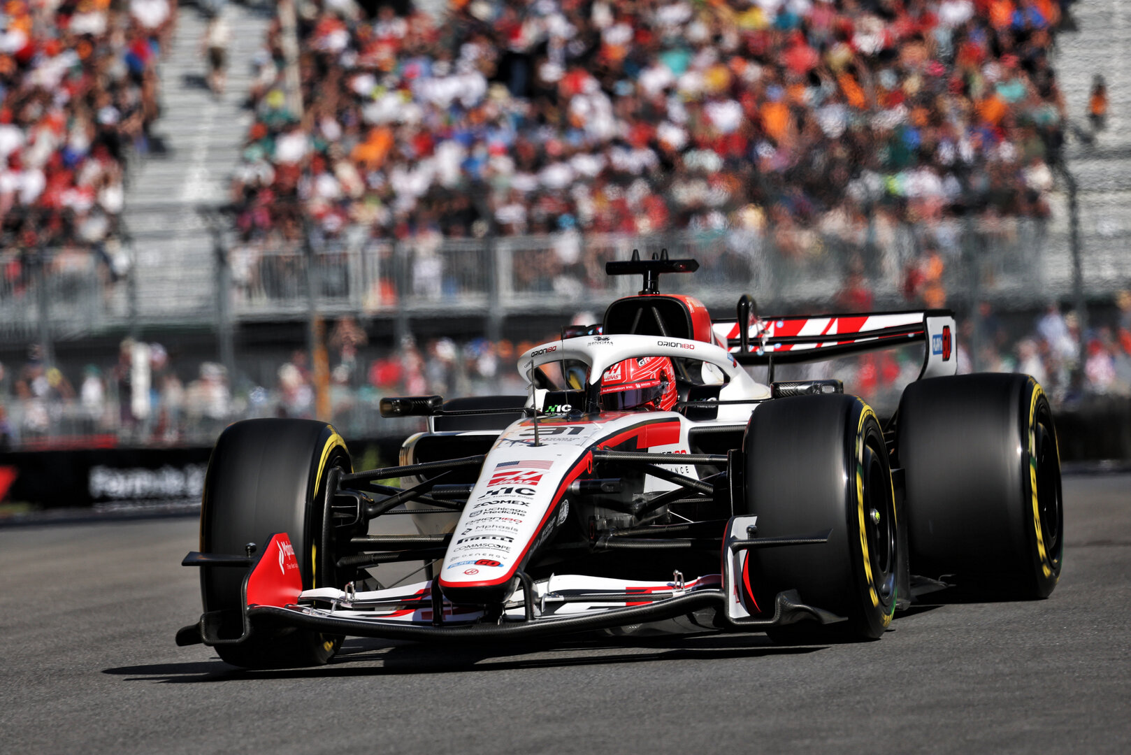 GP CANADA, Esteban Ocon (FRA) Haas F1 Team VF-26.
22.05.2026. Formula 1 World Championship, Rd 5, Canadian Grand Prix, Montreal, Canada, Sprint Qualifiche Day.
- www.xpbimages.com, EMail: requests@xpbimages.com © Copyright: Charniaux / XPB Images