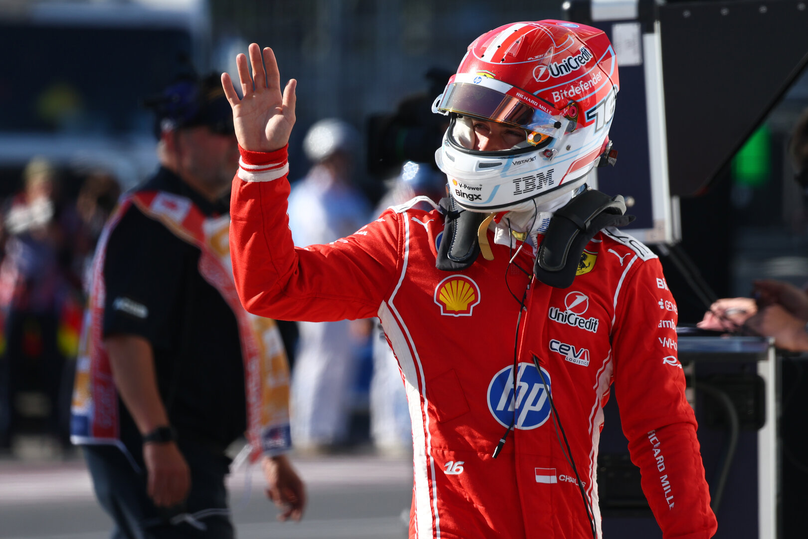 GP CANADA, Charles Leclerc (MON) Ferrari in Sprint qualifying parc ferme.
22.05.2026. Formula 1 World Championship, Rd 5, Canadian Grand Prix, Montreal, Canada, Sprint Qualifiche Day.
- www.xpbimages.com, EMail: requests@xpbimages.com © Copyright: Bearne / XPB Images