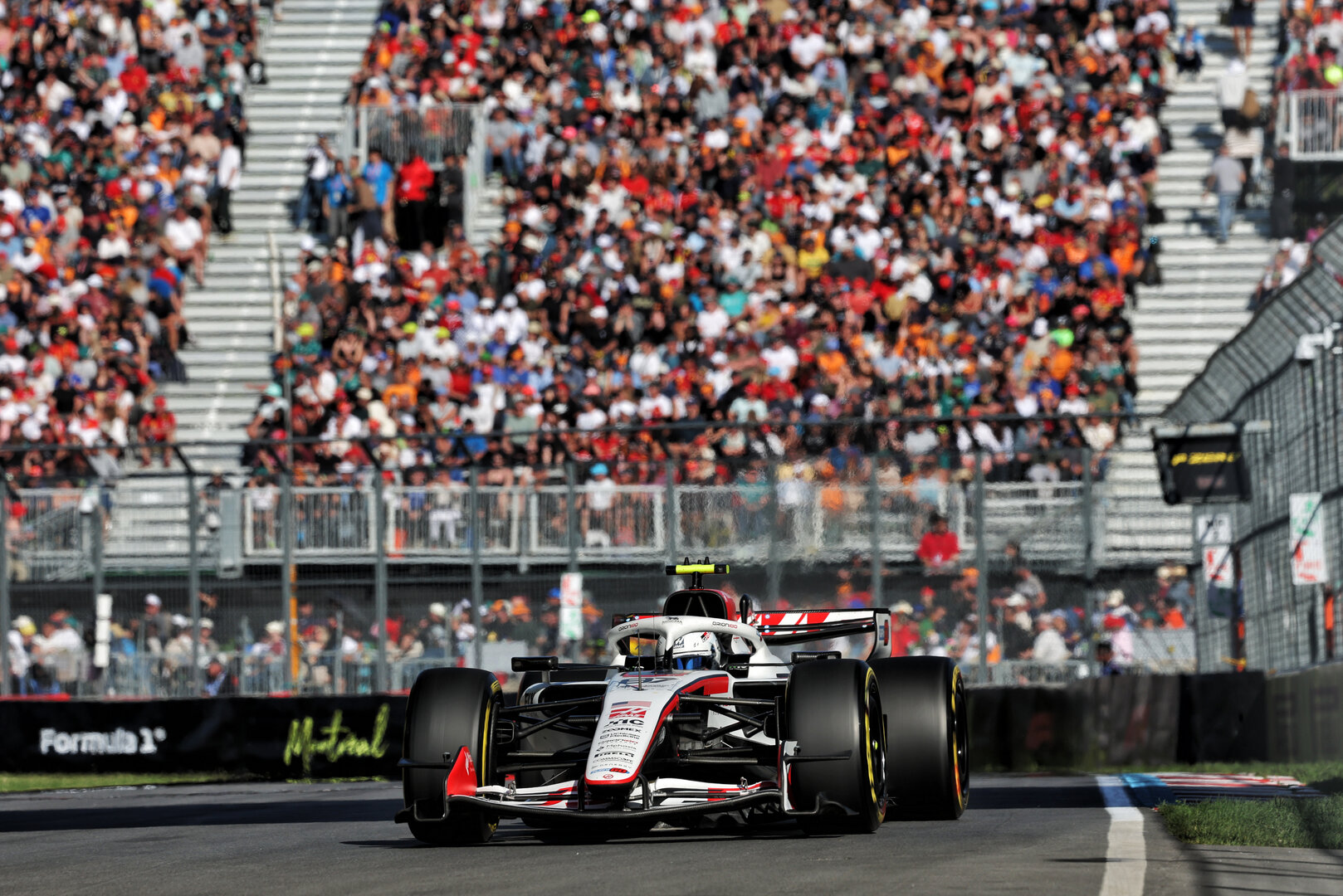 GP CANADA, Oliver Bearman (GBR) Haas F1 Team VF-26.
22.05.2026. Formula 1 World Championship, Rd 5, Canadian Grand Prix, Montreal, Canada, Sprint Qualifiche Day.
 - www.xpbimages.com, EMail: requests@xpbimages.com © Copyright: Dunbar / XPB Images