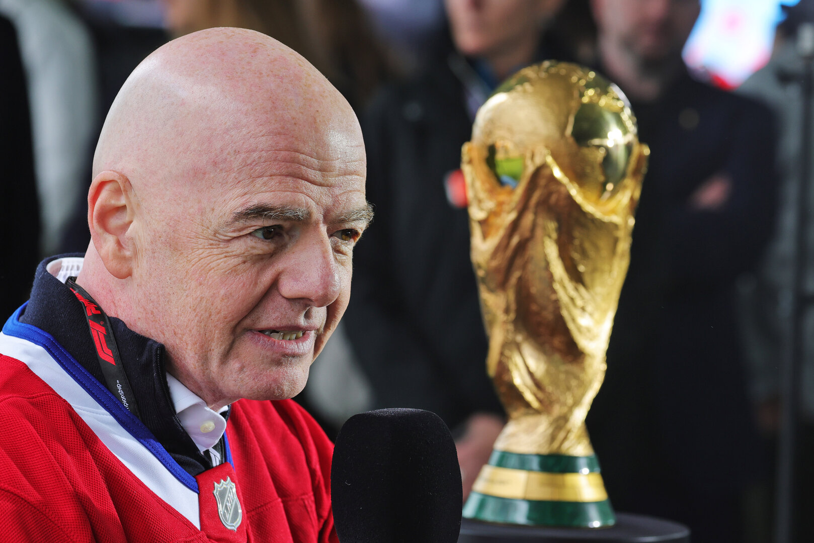 GP CANADA, Gianni Infantino (SUI) / (ITA) FIFA President.
24.05.2026. Formula 1 World Championship, Rd 5, Canadian Grand Prix, Montreal, Canada, Gara Day.
- www.xpbimages.com, EMail: requests@xpbimages.com © Copyright: Moy / XPB Images