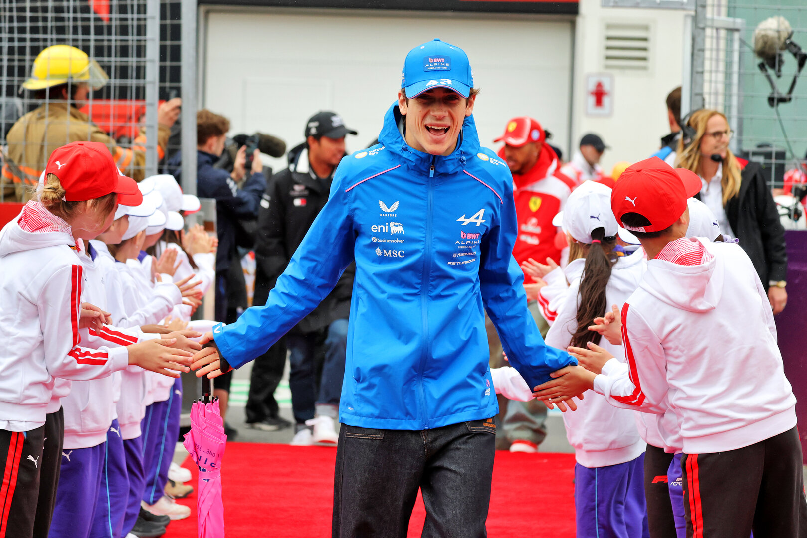 GP CANADA, Franco Colapinto (ARG) Alpine F1 Team on the drivers' parade.
24.05.2026. Formula 1 World Championship, Rd 5, Canadian Grand Prix, Montreal, Canada, Gara Day.
- www.xpbimages.com, EMail: requests@xpbimages.com © Copyright: Charniaux / XPB Images