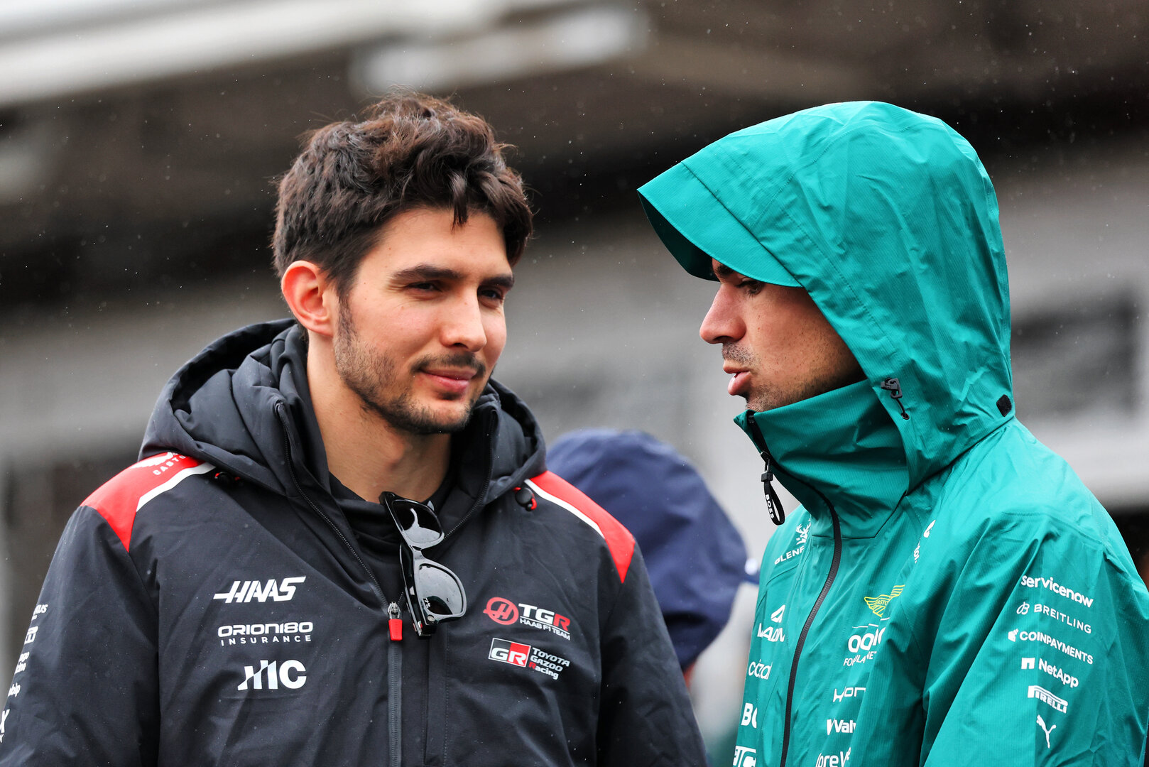 GP CANADA, (L to R): Esteban Ocon (FRA) Haas F1 Team e Lance Stroll (CDN) Aston Martin F1 Team on the drivers' parade.
24.05.2026. Formula 1 World Championship, Rd 5, Canadian Grand Prix, Montreal, Canada, Gara Day.
- www.xpbimages.com, EMail: requests@xpbimages.com © Copyright: Charniaux / XPB Images