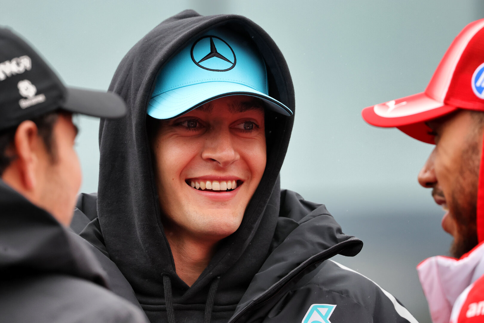 GP CANADA, George Russell (GBR) Mercedes AMG Formula One Team on the drivers' parade.
24.05.2026. Formula 1 World Championship, Rd 5, Canadian Grand Prix, Montreal, Canada, Gara Day.
- www.xpbimages.com, EMail: requests@xpbimages.com © Copyright: Charniaux / XPB Images