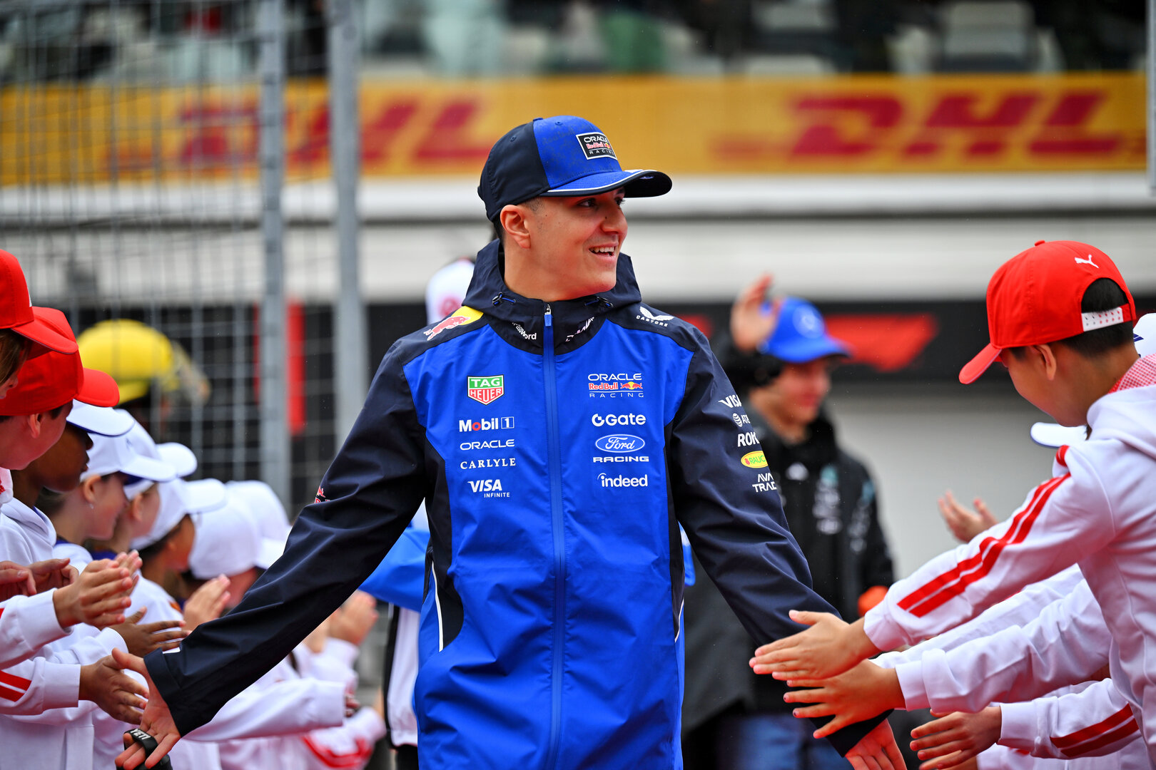 GP CANADA, Isack Hadjar (FRA) Red Bull Racing on the drivers' parade.
24.05.2026. Formula 1 World Championship, Rd 5, Canadian Grand Prix, Montreal, Canada, Gara Day.
- www.xpbimages.com, EMail: requests@xpbimages.com © Copyright: Price / XPB Images