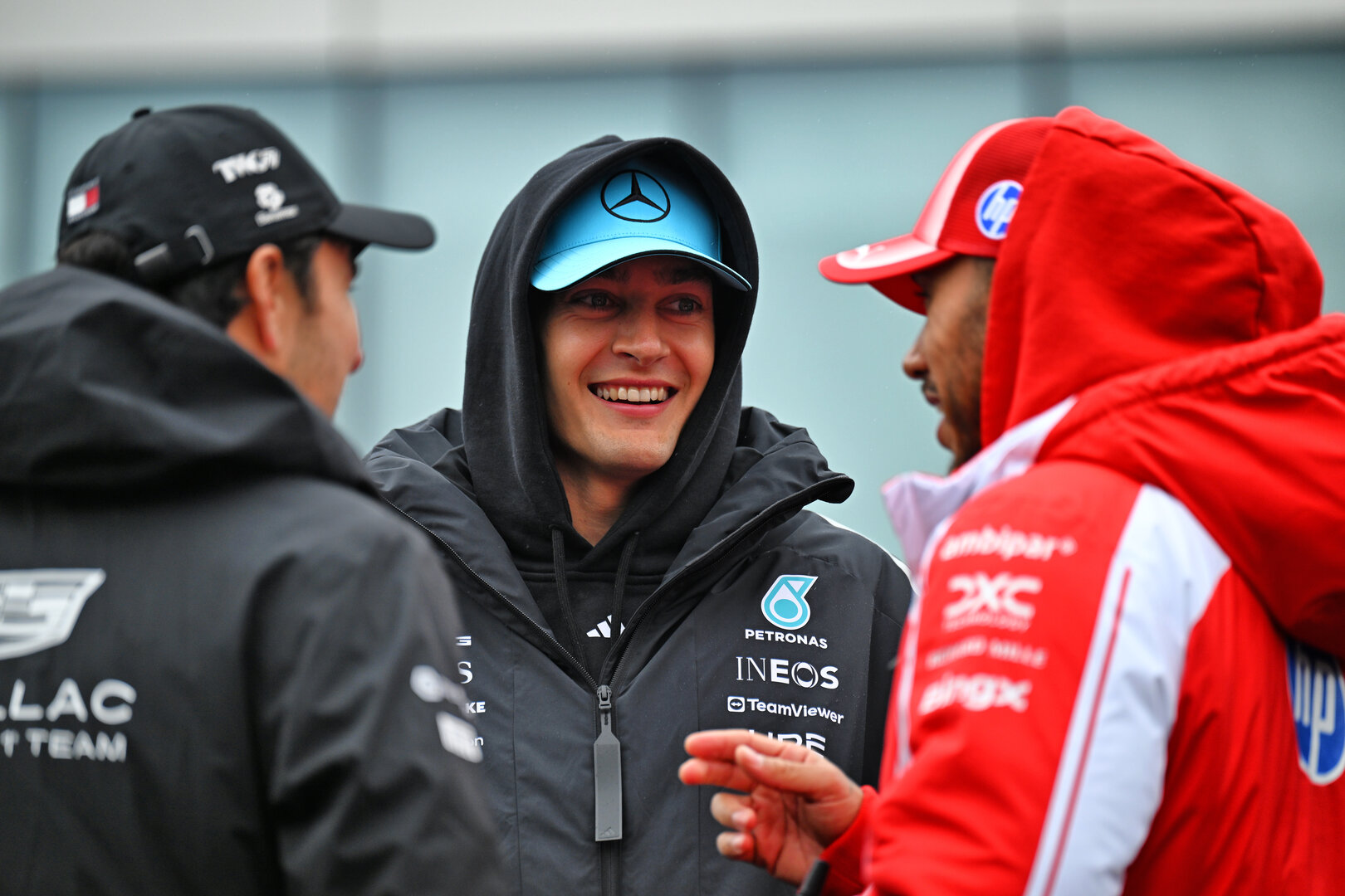 GP CANADA, George Russell (GBR) Mercedes AMG Formula One Team on the drivers' parade.
24.05.2026. Formula 1 World Championship, Rd 5, Canadian Grand Prix, Montreal, Canada, Gara Day.
- www.xpbimages.com, EMail: requests@xpbimages.com © Copyright: Price / XPB Images