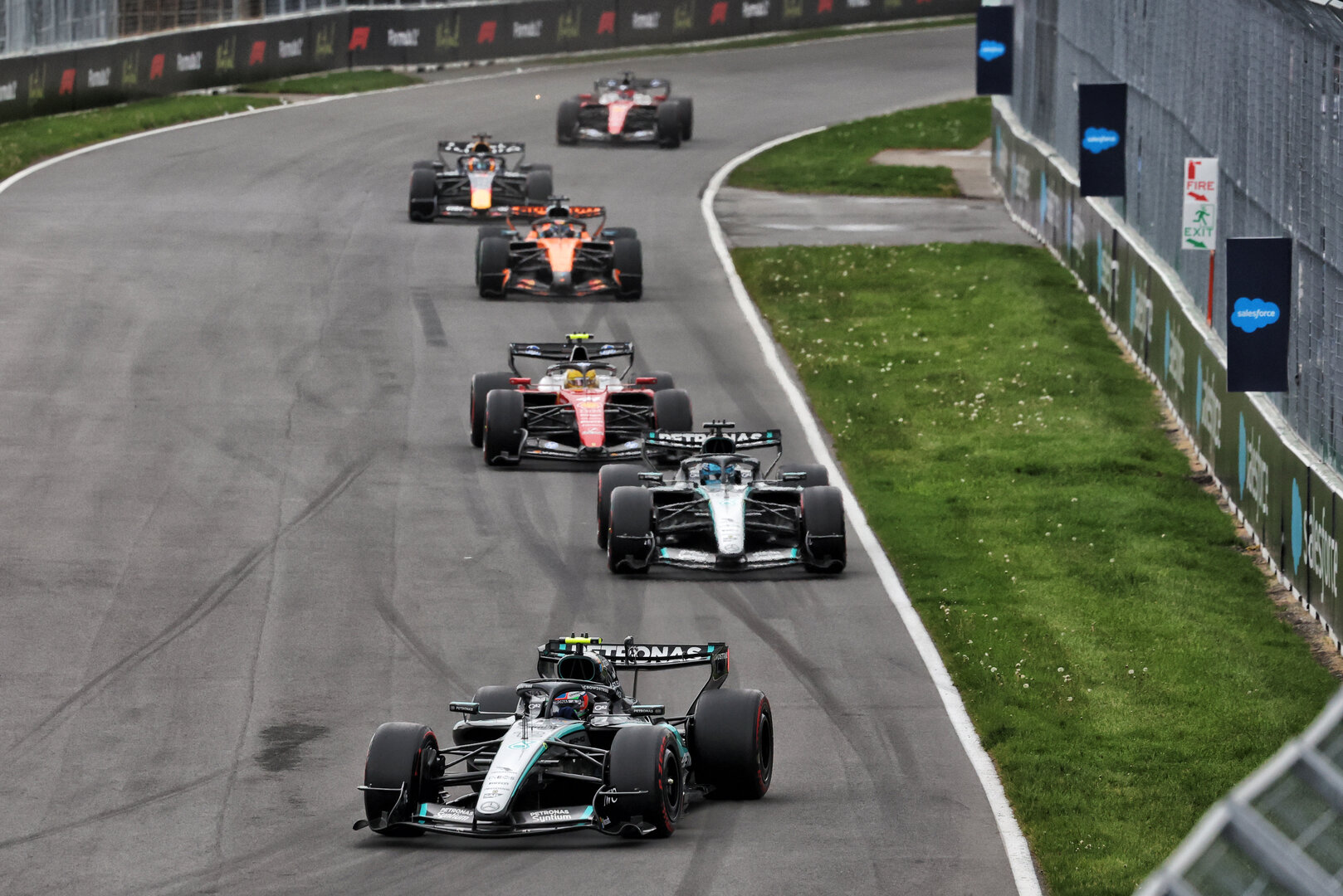 GP CANADA, Andrea Kimi Antonelli (ITA) Mercedes AMG Formula One Team W17.
24.05.2026. Formula 1 World Championship, Rd 5, Canadian Grand Prix, Montreal, Canada, Gara Day.
 - www.xpbimages.com, EMail: requests@xpbimages.com © Copyright: Dunbar / XPB Images