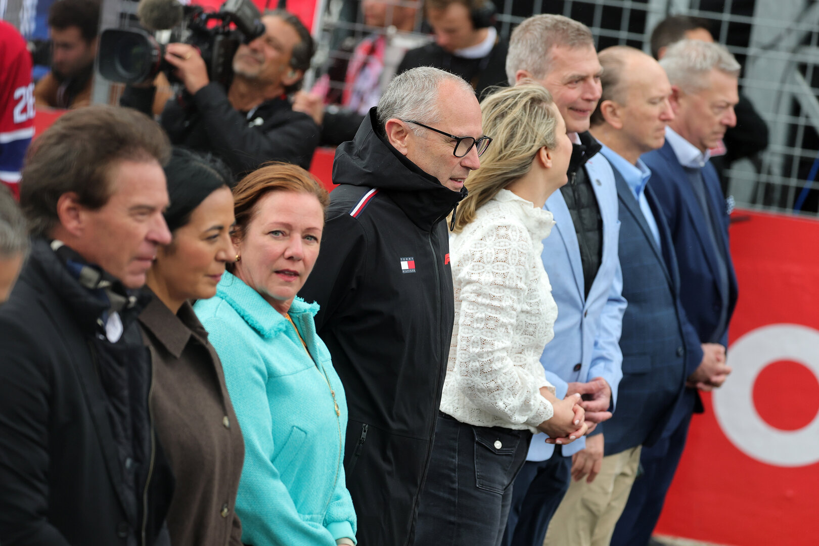 GP CANADA, Stefano Domenicali (ITA) Formula One President e CEO on the grid.
24.05.2026. Formula 1 World Championship, Rd 5, Canadian Grand Prix, Montreal, Canada, Gara Day.
- www.xpbimages.com, EMail: requests@xpbimages.com © Copyright: Moy / XPB Images