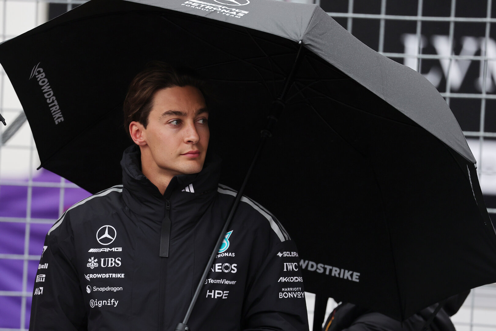 GP CANADA, George Russell (GBR) Mercedes AMG Formula One Team on the grid.
24.05.2026. Formula 1 World Championship, Rd 5, Canadian Grand Prix, Montreal, Canada, Gara Day.
- www.xpbimages.com, EMail: requests@xpbimages.com © Copyright: Moy / XPB Images
