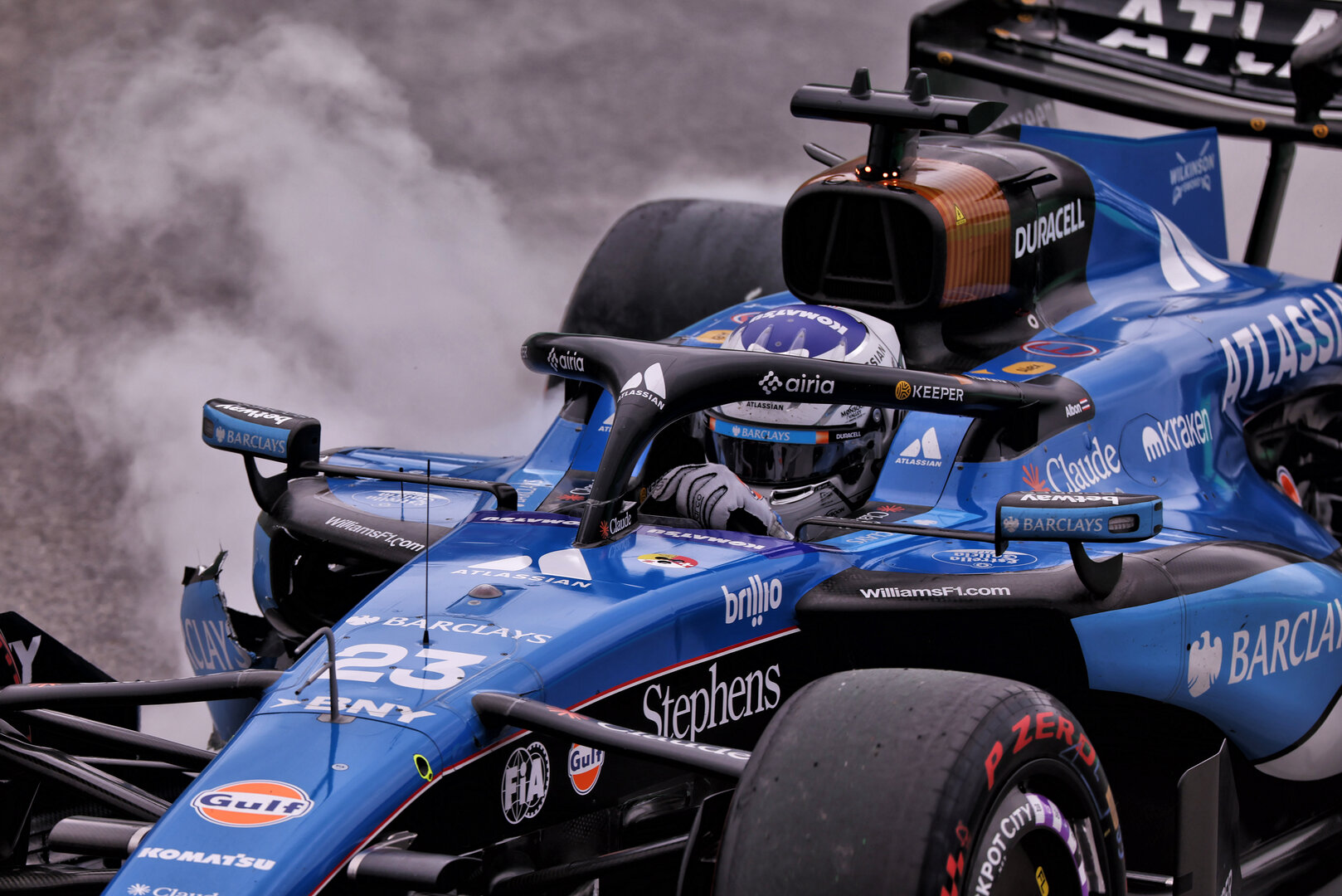 GP CANADA, Alexander Albon (THA) Williams F1 Team FW48 retired from the race.
24.05.2026. Formula 1 World Championship, Rd 5, Canadian Grand Prix, Montreal, Canada, Gara Day.
 - www.xpbimages.com, EMail: requests@xpbimages.com © Copyright: Dunbar / XPB Images