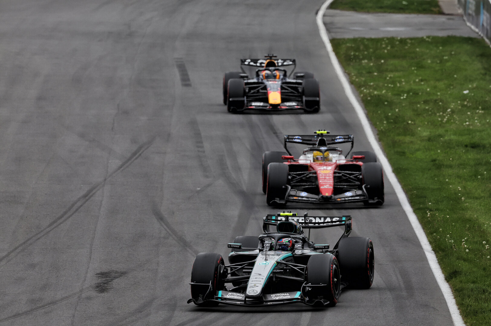 GP CANADA, Andrea Kimi Antonelli (ITA) Mercedes AMG Formula One Team W17.
24.05.2026. Formula 1 World Championship, Rd 5, Canadian Grand Prix, Montreal, Canada, Gara Day.
 - www.xpbimages.com, EMail: requests@xpbimages.com © Copyright: Dunbar / XPB Images