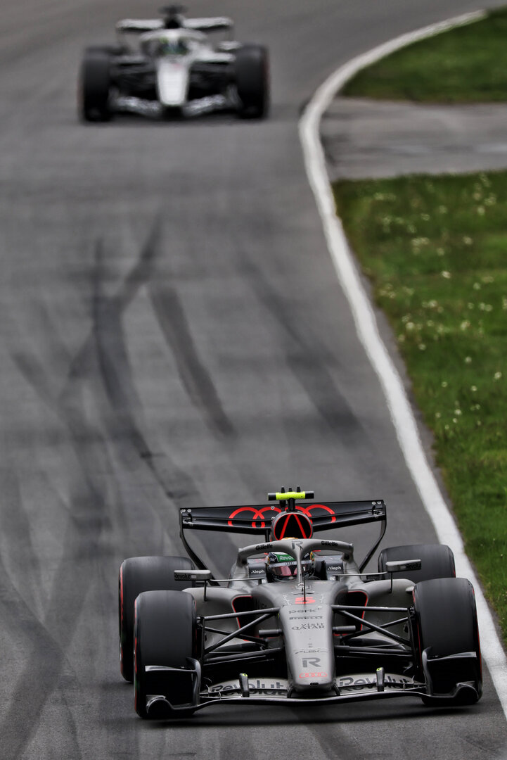 GP CANADA, Gabriel Bortoleto (BRA) Audi F1 Team R26.
24.05.2026. Formula 1 World Championship, Rd 5, Canadian Grand Prix, Montreal, Canada, Gara Day.
 - www.xpbimages.com, EMail: requests@xpbimages.com © Copyright: Dunbar / XPB Images