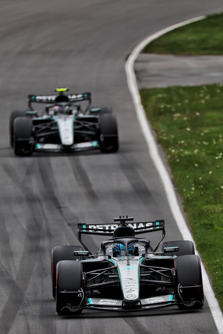 GP CANADA, George Russell (GBR) Mercedes AMG Formula One Team W17.
24.05.2026. Formula 1 World Championship, Rd 5, Canadian Grand Prix, Montreal, Canada, Gara Day.
- www.xpbimages.com, EMail: requests@xpbimages.com © Copyright: Dunbar / XPB Images
