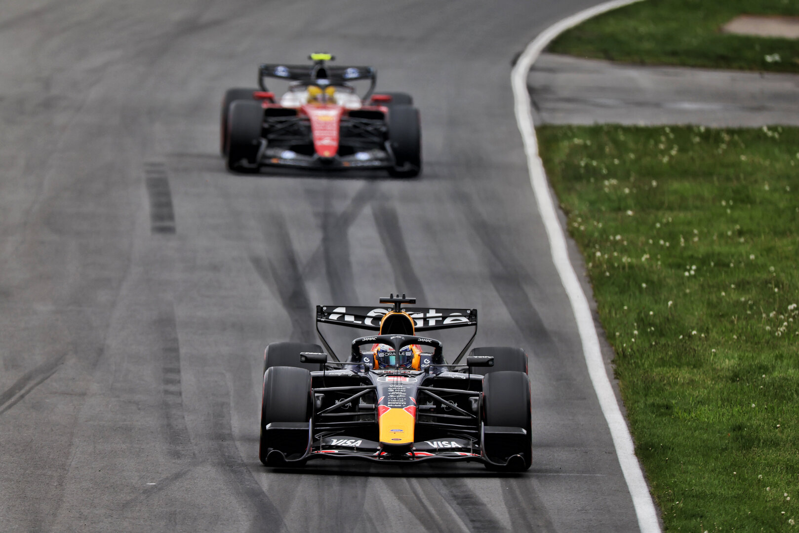 GP CANADA, Max Verstappen (NLD) Red Bull Racing RB22.
24.05.2026. Formula 1 World Championship, Rd 5, Canadian Grand Prix, Montreal, Canada, Gara Day.
 - www.xpbimages.com, EMail: requests@xpbimages.com © Copyright: Dunbar / XPB Images