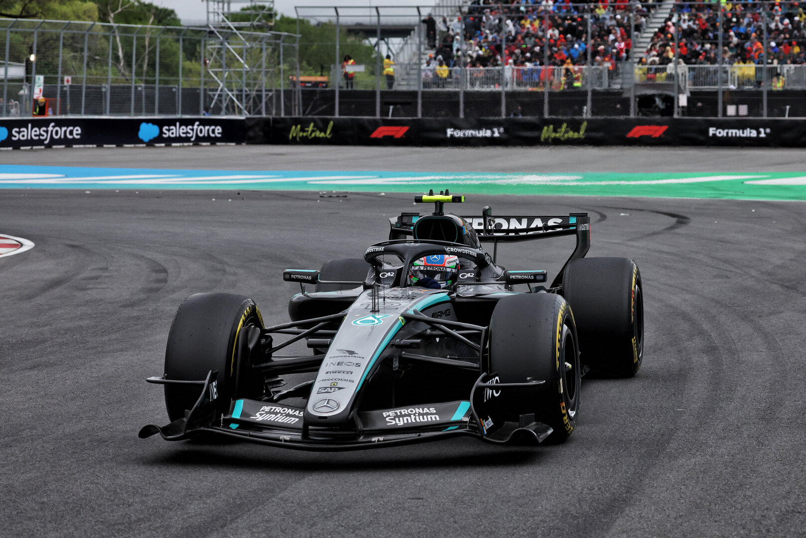 GP CANADA, Andrea Kimi Antonelli (ITA) Mercedes AMG Formula One Team W17.
24.05.2026. Formula 1 World Championship, Rd 5, Canadian Grand Prix, Montreal, Canada, Gara Day.
 - www.xpbimages.com, EMail: requests@xpbimages.com © Copyright: Dunbar / XPB Images