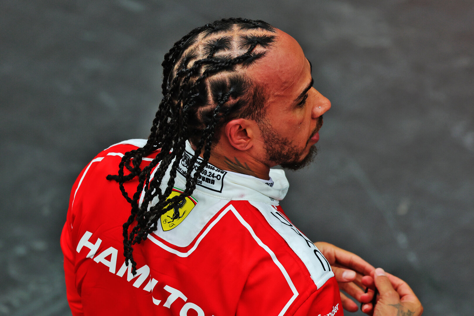 GP CANADA, Lewis Hamilton (GBR) Ferrari in parc ferme.
24.05.2026. Formula 1 World Championship, Rd 5, Canadian Grand Prix, Montreal, Canada, Gara Day.
- www.xpbimages.com, EMail: requests@xpbimages.com © Copyright: Moy / XPB Images