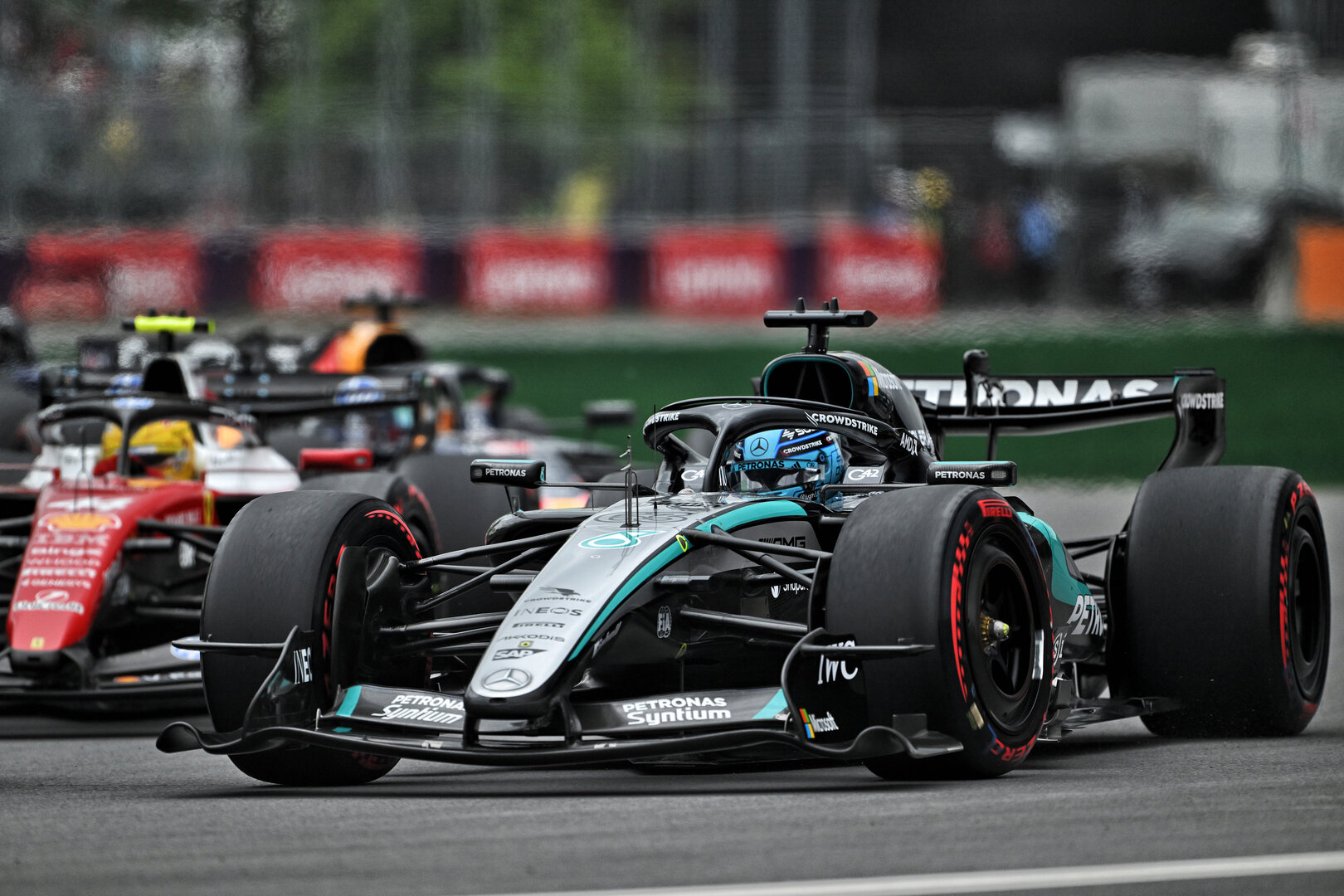 GP CANADA, George Russell (GBR) Mercedes AMG Formula One Team W17.
24.05.2026. Formula 1 World Championship, Rd 5, Canadian Grand Prix, Montreal, Canada, Gara Day.
- www.xpbimages.com, EMail: requests@xpbimages.com © Copyright: Price / XPB Images