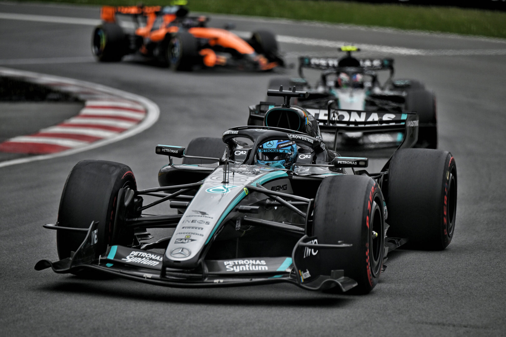 GP CANADA, George Russell (GBR) Mercedes AMG Formula One Team W17.
24.05.2026. Formula 1 World Championship, Rd 5, Canadian Grand Prix, Montreal, Canada, Gara Day.
- www.xpbimages.com, EMail: requests@xpbimages.com © Copyright: Price / XPB Images