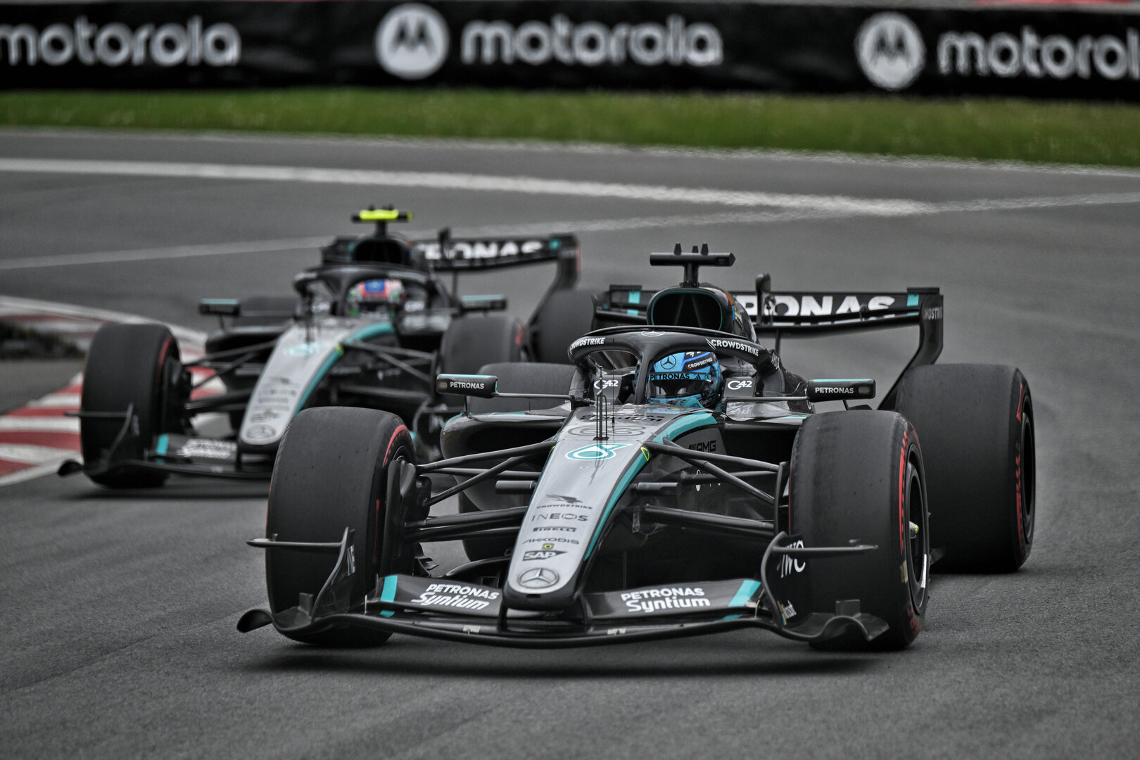 GP CANADA, George Russell (GBR) Mercedes AMG Formula One Team W17.
24.05.2026. Formula 1 World Championship, Rd 5, Canadian Grand Prix, Montreal, Canada, Gara Day.
- www.xpbimages.com, EMail: requests@xpbimages.com © Copyright: Price / XPB Images