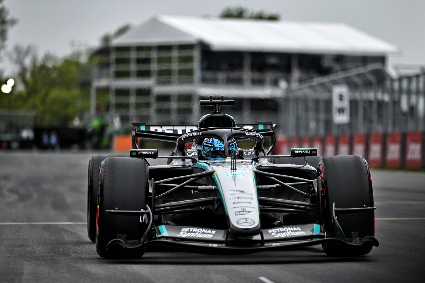 GP CANADA, George Russell (GBR) Mercedes AMG Formula One Team W17.
24.05.2026. Formula 1 World Championship, Rd 5, Canadian Grand Prix, Montreal, Canada, Gara Day.
- www.xpbimages.com, EMail: requests@xpbimages.com © Copyright: Price / XPB Images