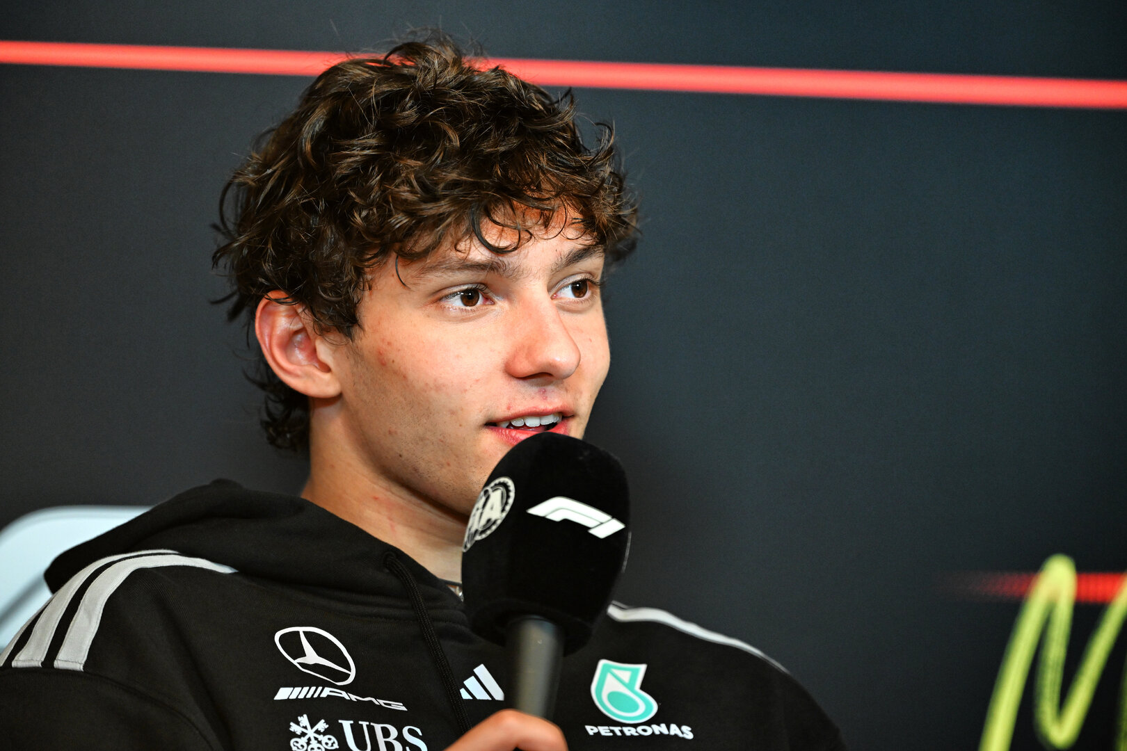 GP CANADA, Andrea Kimi Antonelli (ITA) Mercedes AMG Formula One Team in the post race FIA Press Conference.
24.05.2026. Formula 1 World Championship, Rd 5, Canadian Grand Prix, Montreal, Canada, Gara Day.
- www.xpbimages.com, EMail: requests@xpbimages.com © Copyright: Price / XPB Images