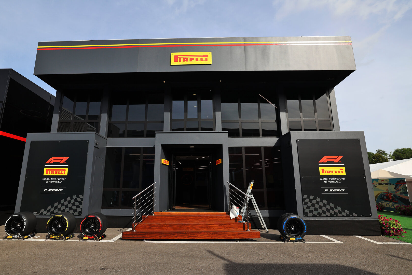 GP CATALUNYA, Pirelli motorhome.
11.06.2026. Formula 1 World Championship, Rd 7, Barcelona-Catalunya Grand Prix, Barcelona, Spain, Preparation Day.
- www.xpbimages.com, EMail: requests@xpbimages.com © Copyright: Rew / XPB Images