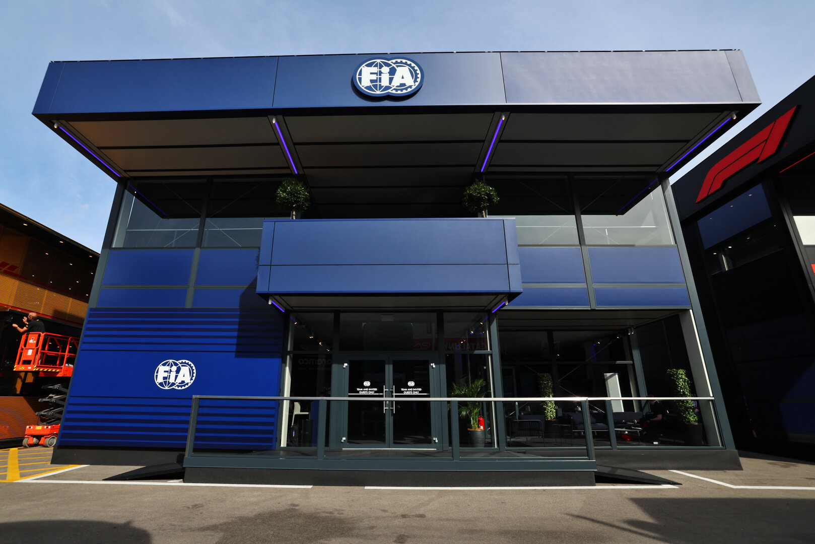 GP CATALUNYA, FIA motorhome.
11.06.2026. Formula 1 World Championship, Rd 7, Barcelona-Catalunya Grand Prix, Barcelona, Spain, Preparation Day.
- www.xpbimages.com, EMail: requests@xpbimages.com © Copyright: Rew / XPB Images