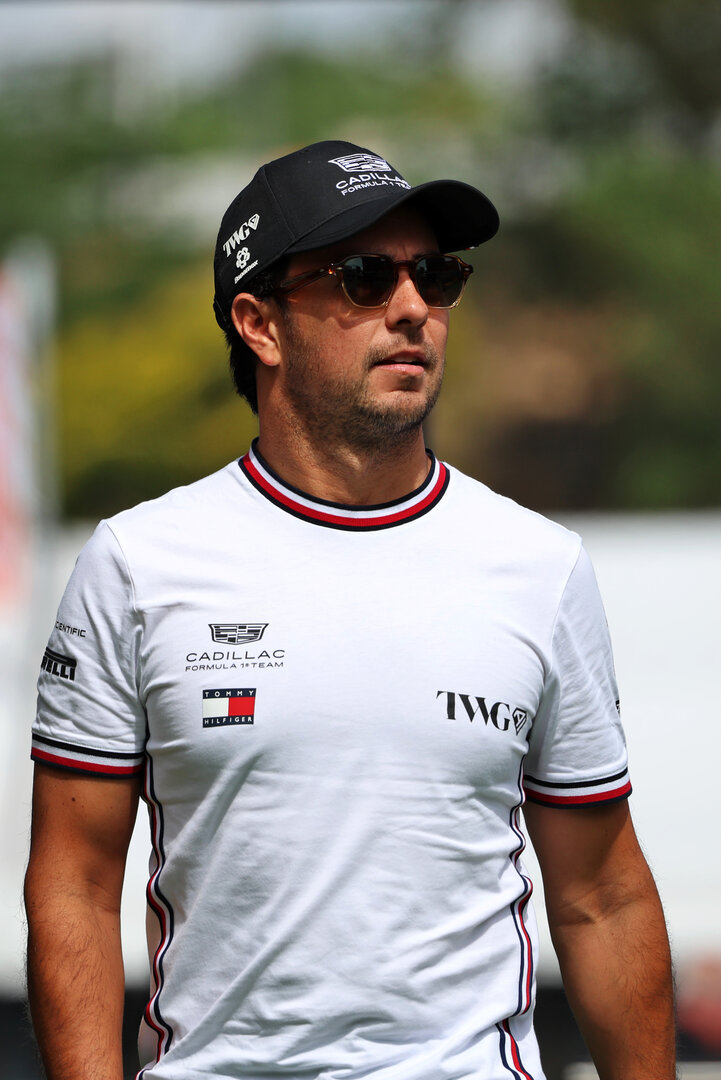 GP CATALUNYA, Sergio Perez (MEX) Cadillac Formula 1 Team.
11.06.2026. Formula 1 World Championship, Rd 7, Barcelona-Catalunya Grand Prix, Barcelona, Spain, Preparation Day.
- www.xpbimages.com, EMail: requests@xpbimages.com © Copyright: Rew / XPB Images