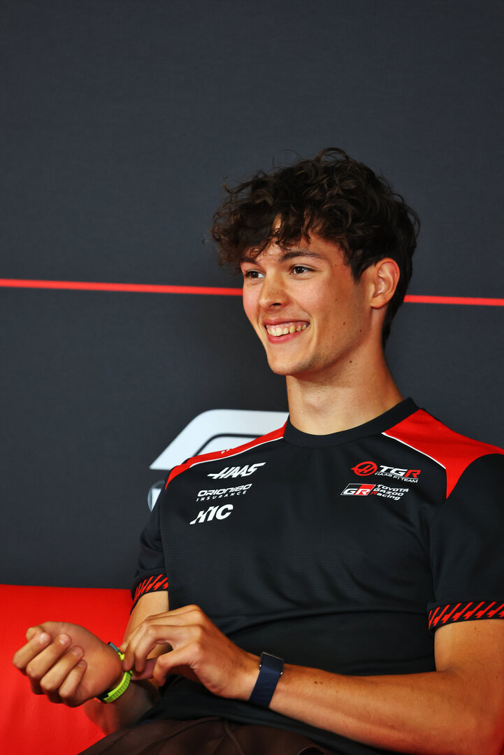 GP CATALUNYA, Oliver Bearman (GBR) Haas F1 Team in the FIA Press Conference.
11.06.2026. Formula 1 World Championship, Rd 7, Barcelona-Catalunya Grand Prix, Barcelona, Spain, Preparation Day.
- www.xpbimages.com, EMail: requests@xpbimages.com © Copyright: Bearne / XPB Images
