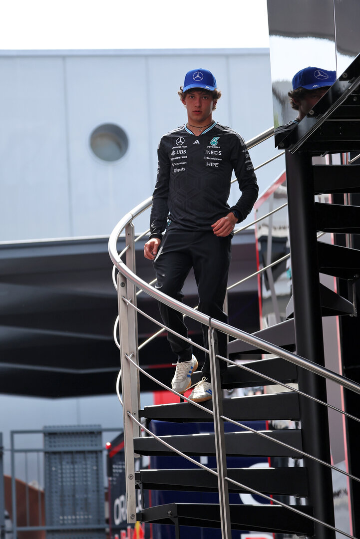 GP CATALUNYA, Andrea Kimi Antonelli (ITA) Mercedes AMG Formula One Team.
11.06.2026. Formula 1 World Championship, Rd 7, Barcelona-Catalunya Grand Prix, Barcelona, Spain, Preparation Day.
- www.xpbimages.com, EMail: requests@xpbimages.com © Copyright: Rew / XPB Images