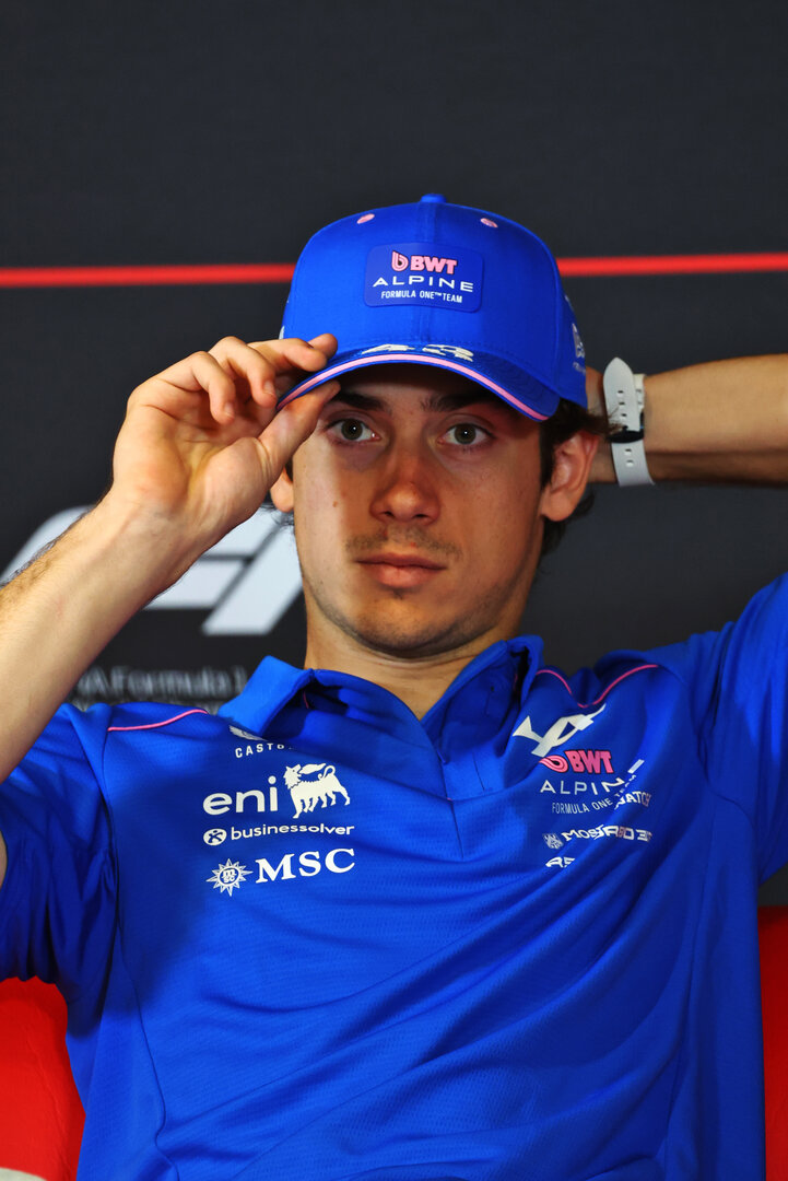 GP CATALUNYA, Franco Colapinto (ARG) Alpine F1 Team in the FIA Press Conference.
11.06.2026. Formula 1 World Championship, Rd 7, Barcelona-Catalunya Grand Prix, Barcelona, Spain, Preparation Day.
- www.xpbimages.com, EMail: requests@xpbimages.com © Copyright: Bearne / XPB Images
