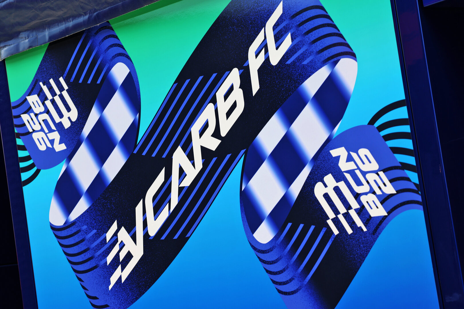 GP CATALUNYA, Racing Bulls Formula One Team football themed decals.
11.06.2026. Formula 1 World Championship, Rd 7, Barcelona-Catalunya Grand Prix, Barcelona, Spain, Preparation Day.
- www.xpbimages.com, EMail: requests@xpbimages.com © Copyright: Batchelor / XPB Images