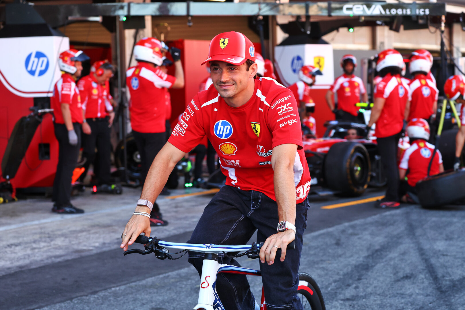 GP CATALUNYA, Charles Leclerc (MON) Ferrari.
11.06.2026. Formula 1 World Championship, Rd 7, Barcelona-Catalunya Grand Prix, Barcelona, Spain, Preparation Day.
 - www.xpbimages.com, EMail: requests@xpbimages.com © Copyright: Patching / XPB Images