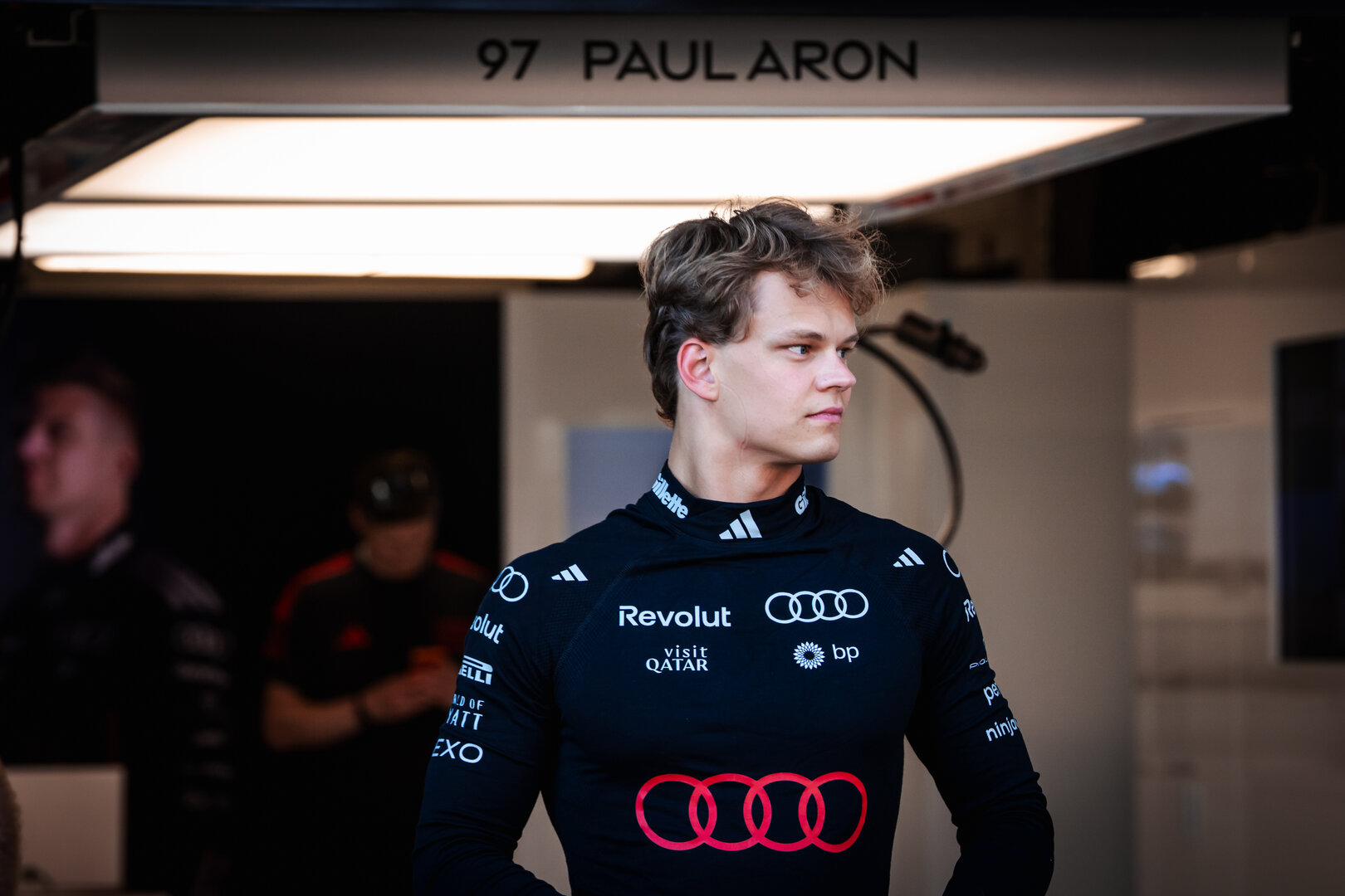 GP CATALUNYA, Paul Aron (EST) Audi F1 Team Test Driver.
11.06.2026. Formula 1 World Championship, Rd 7, Barcelona-Catalunya Grand Prix, Barcelona, Spain, Preparation Day.
- www.xpbimages.com, EMail: requests@xpbimages.com © Copyright: Bearne / XPB Images