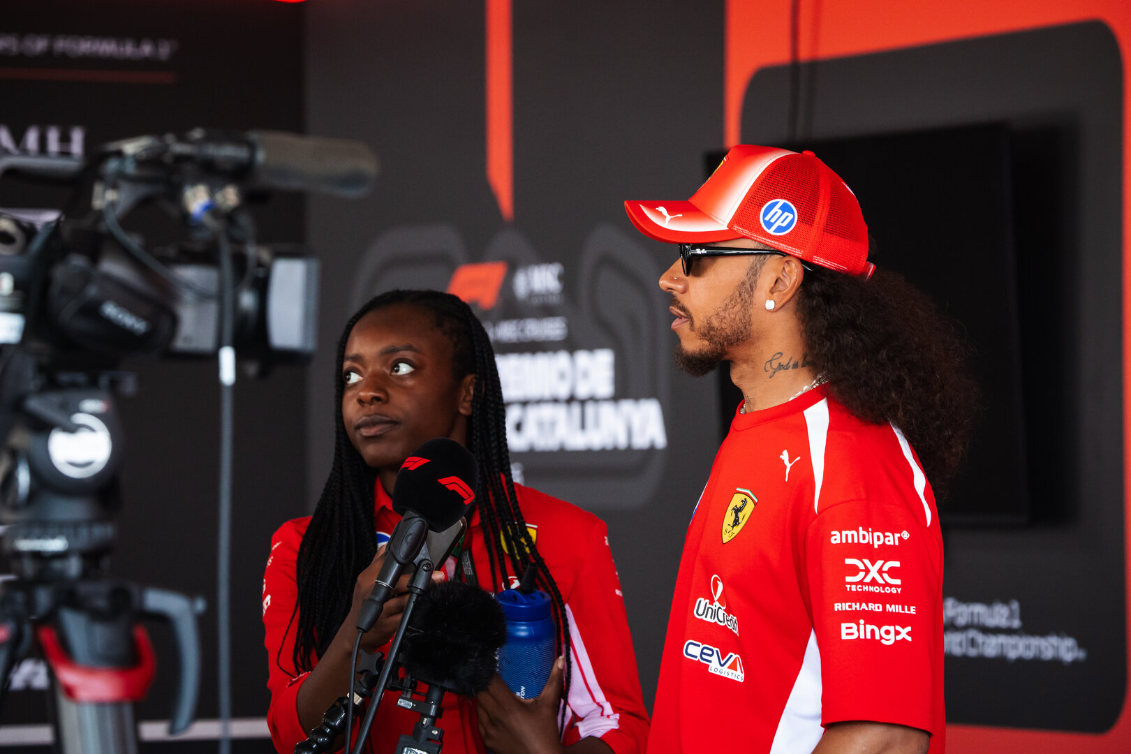 GP CATALUNYA, Lewis Hamilton (GBR) Ferrari.
11.06.2026. Formula 1 World Championship, Rd 7, Barcelona-Catalunya Grand Prix, Barcelona, Spain, Preparation Day.
- www.xpbimages.com, EMail: requests@xpbimages.com © Copyright: Bearne / XPB Images