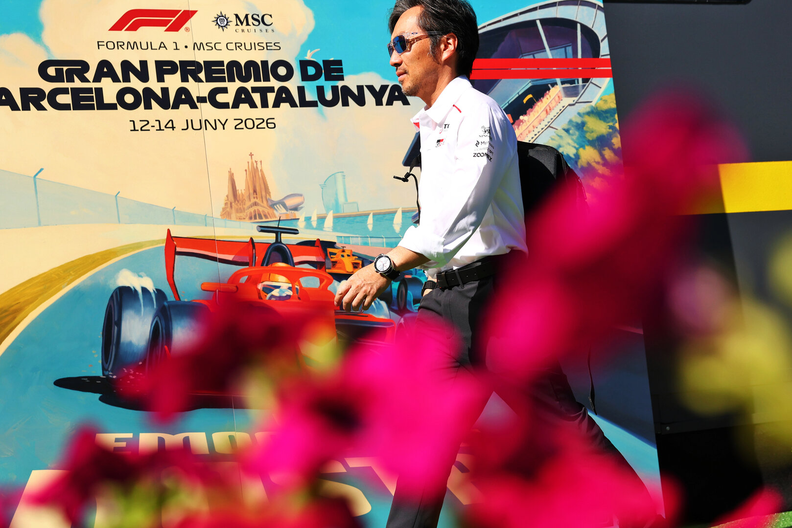 GP CATALUNYA, Ayao Komatsu (JPN) Haas F1 Team Principal.
12.06.2026. Formula 1 World Championship, Rd 7, Barcelona-Catalunya Grand Prix, Barcelona, Spain, Practice Day.
- www.xpbimages.com, EMail: requests@xpbimages.com © Copyright: Bearne / XPB Images