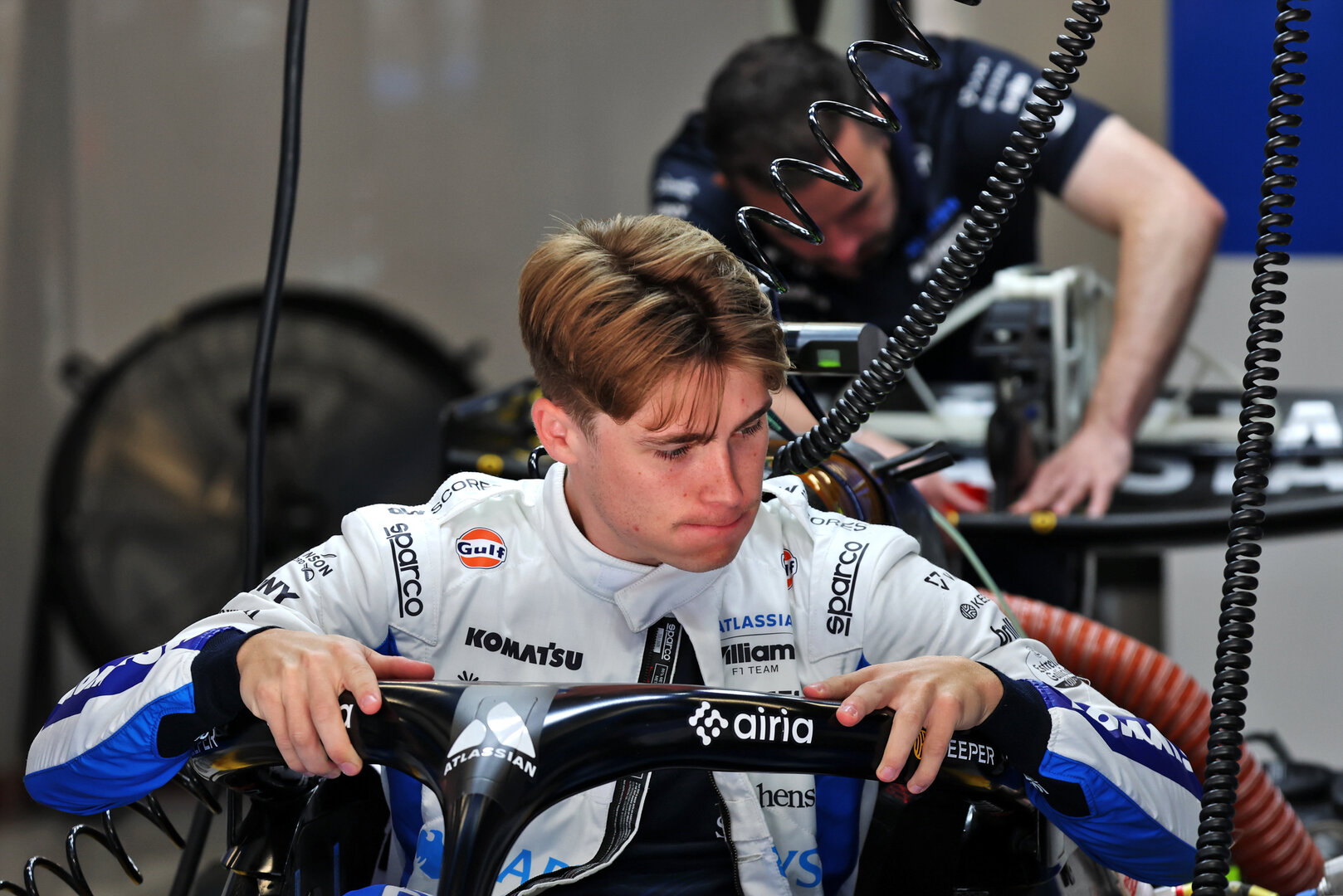 GP CATALUNYA, Luke Browning (GBR) Williams F1 Team FW48 Reserve Driver.
12.06.2026. Formula 1 World Championship, Rd 7, Barcelona-Catalunya Grand Prix, Barcelona, Spain, Practice Day.
- www.xpbimages.com, EMail: requests@xpbimages.com © Copyright: Batchelor / XPB Images