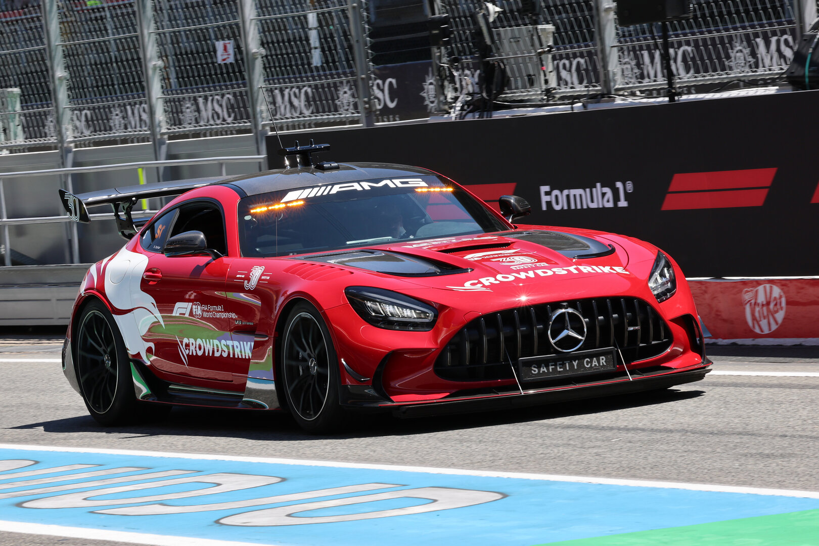 GP CATALUNYA, Mercedes FIA Safety Car.
12.06.2026. Formula 1 World Championship, Rd 7, Barcelona-Catalunya Grand Prix, Barcelona, Spain, Practice Day.
- www.xpbimages.com, EMail: requests@xpbimages.com © Copyright: Batchelor / XPB Images