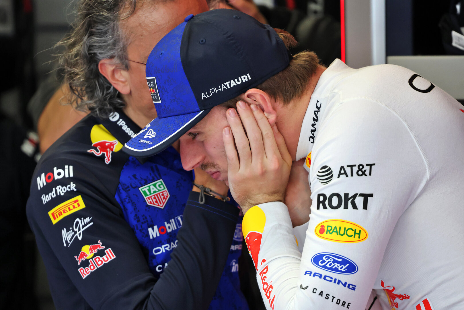 GP CATALUNYA, (L to R): Laurent Mekies (FRA) Red Bull Racing Team Principal e CEO with Max Verstappen (NLD) Red Bull Racing.
12.06.2026. Formula 1 World Championship, Rd 7, Barcelona-Catalunya Grand Prix, Barcelona, Spain, Practice Day.
- www.xpbimages.com, EMail: requests@xpbimages.com © Copyright: Batchelor / XPB Images