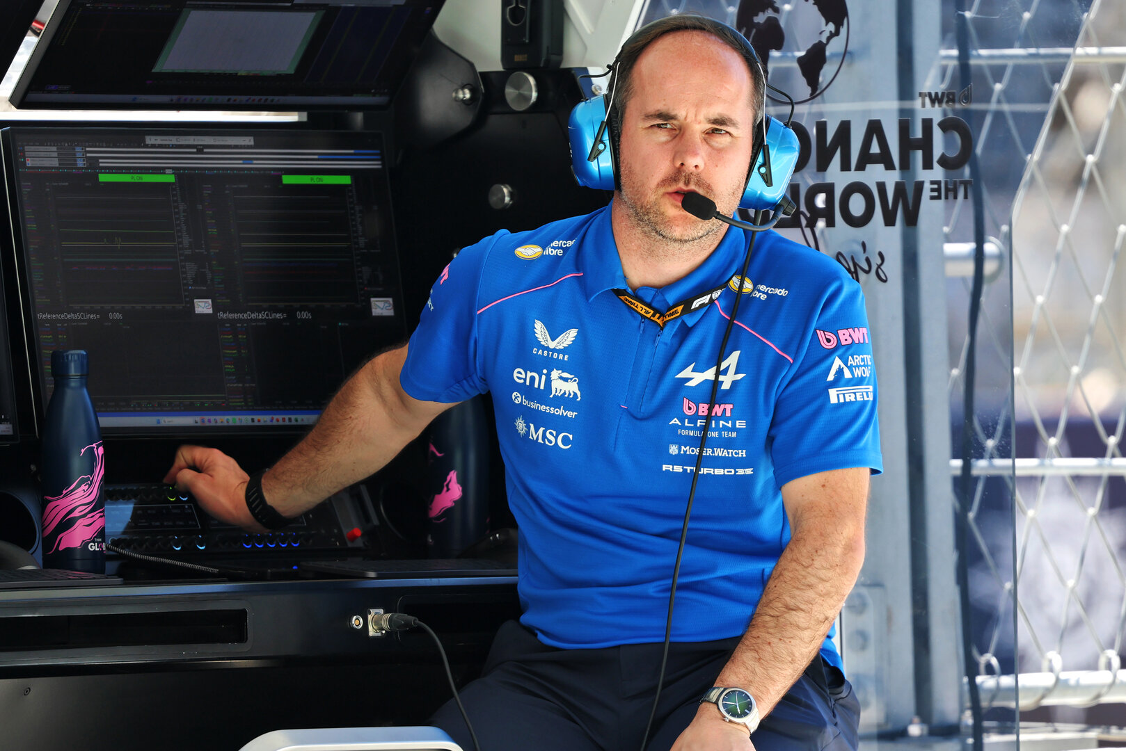 GP CATALUNYA, Karel Loos (BEL) Alpine F1 Team Deputy Head of Trackside Engineering.
12.06.2026. Formula 1 World Championship, Rd 7, Barcelona-Catalunya Grand Prix, Barcelona, Spain, Practice Day.
- www.xpbimages.com, EMail: requests@xpbimages.com © Copyright: Batchelor / XPB Images
