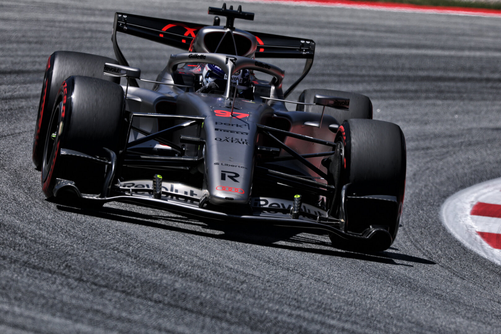 GP CATALUNYA, Paul Aron (EST) Audi F1 Team R26 Test Driver.
12.06.2026. Formula 1 World Championship, Rd 7, Barcelona-Catalunya Grand Prix, Barcelona, Spain, Practice Day.
- www.xpbimages.com, EMail: requests@xpbimages.com © Copyright: Charniaux / XPB Images