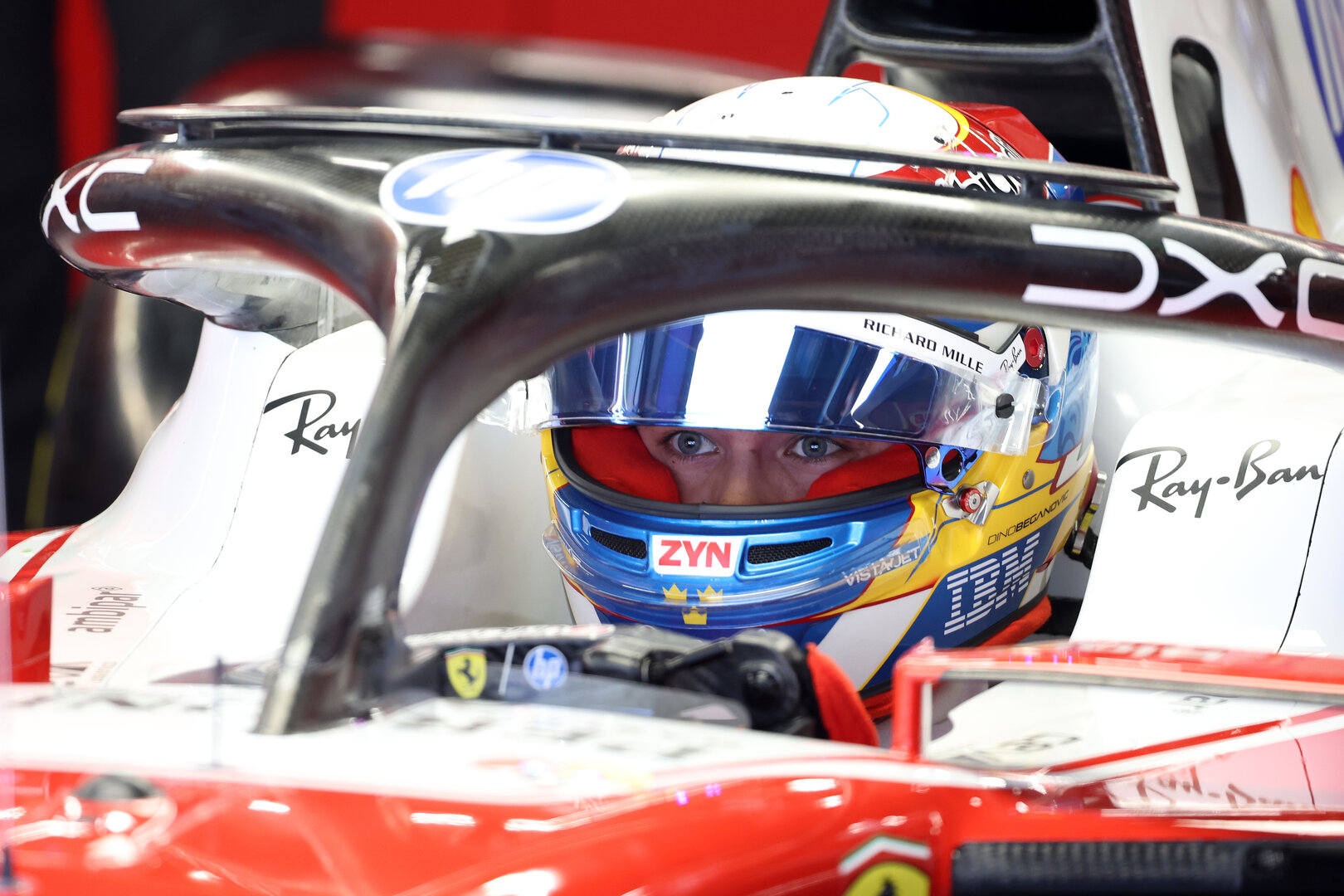 GP CATALUNYA, Dino Beganovic (SWE) Ferrari SF-26 Academy Driver.
12.06.2026. Formula 1 World Championship, Rd 7, Barcelona-Catalunya Grand Prix, Barcelona, Spain, Practice Day.
- www.xpbimages.com, EMail: requests@xpbimages.com © Copyright: Bearne / XPB Images