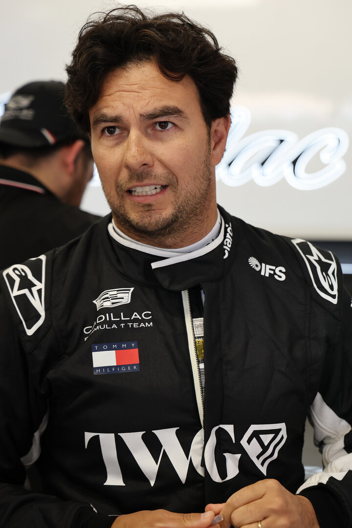 GP CATALUNYA, Sergio Perez (MEX) Cadillac Formula 1 Team.
12.06.2026. Formula 1 World Championship, Rd 7, Barcelona-Catalunya Grand Prix, Barcelona, Spain, Practice Day.
- www.xpbimages.com, EMail: requests@xpbimages.com © Copyright: Batchelor / XPB Images