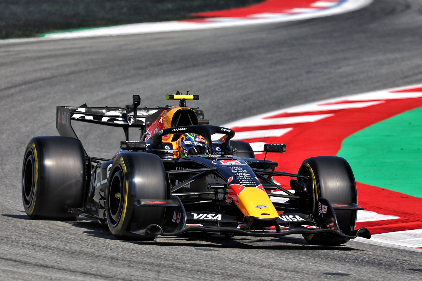 GP CATALUNYA, Isack Hadjar (FRA) Red Bull Racing RB22.
12.06.2026. Formula 1 World Championship, Rd 7, Barcelona-Catalunya Grand Prix, Barcelona, Spain, Practice Day.
 - www.xpbimages.com, EMail: requests@xpbimages.com © Copyright: Patching / XPB Images