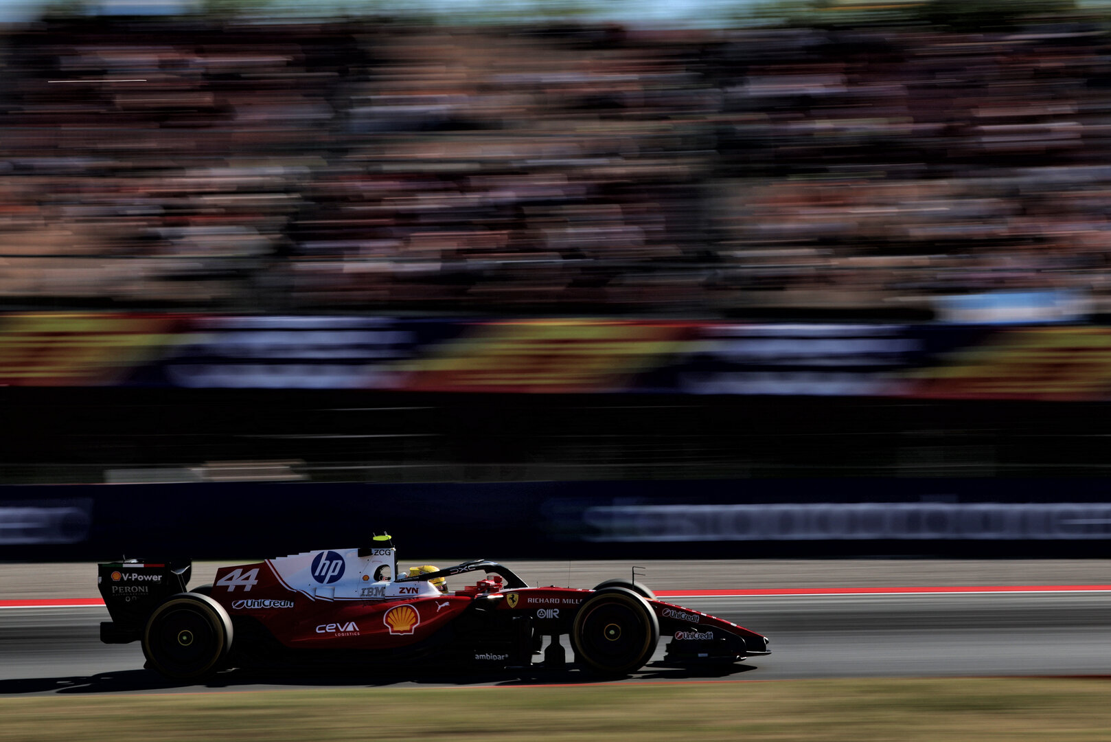 GP CATALUNYA, Lewis Hamilton (GBR) Ferrari SF-26..
12.06.2026. Formula 1 World Championship, Rd 7, Barcelona-Catalunya Grand Prix, Barcelona, Spain, Practice Day.
- www.xpbimages.com, EMail: requests@xpbimages.com © Copyright: Rew / XPB Images