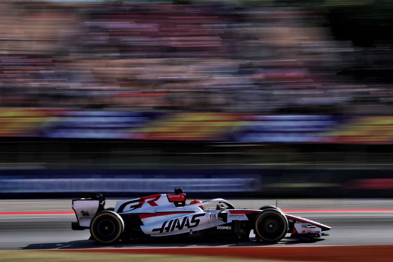 GP CATALUNYA, Esteban Ocon (FRA) Haas F1 Team VF-26.
12.06.2026. Formula 1 World Championship, Rd 7, Barcelona-Catalunya Grand Prix, Barcelona, Spain, Practice Day.
- www.xpbimages.com, EMail: requests@xpbimages.com © Copyright: Rew / XPB Images