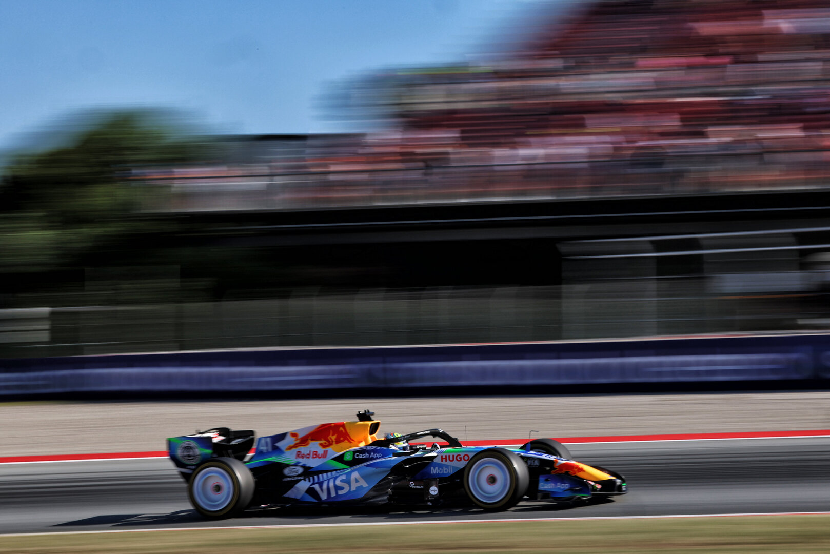 GP CATALUNYA, Arvid Lindblad (GBR) Racing Bulls Formula One Team VCARB 03.
12.06.2026. Formula 1 World Championship, Rd 7, Barcelona-Catalunya Grand Prix, Barcelona, Spain, Practice Day.
- www.xpbimages.com, EMail: requests@xpbimages.com © Copyright: Rew / XPB Images