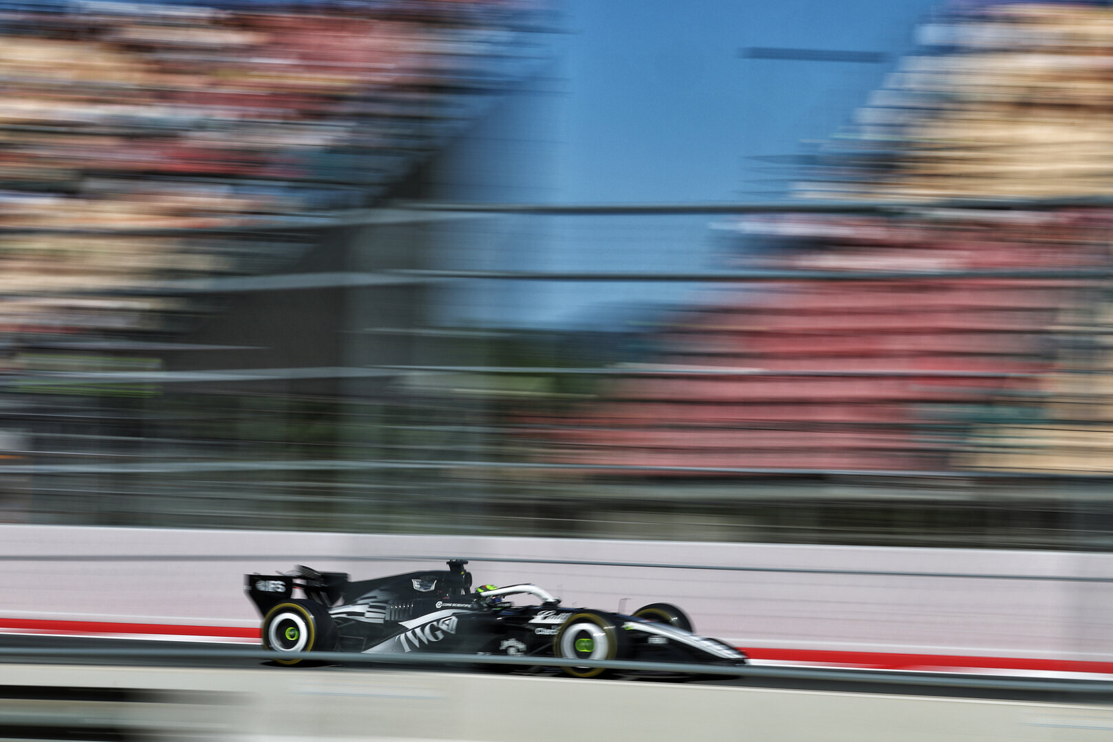 GP CATALUNYA, Sergio Perez (MEX) Cadillac Formula 1 Team MAC-26.
12.06.2026. Formula 1 World Championship, Rd 7, Barcelona-Catalunya Grand Prix, Barcelona, Spain, Practice Day.
 - www.xpbimages.com, EMail: requests@xpbimages.com © Copyright: Patching / XPB Images