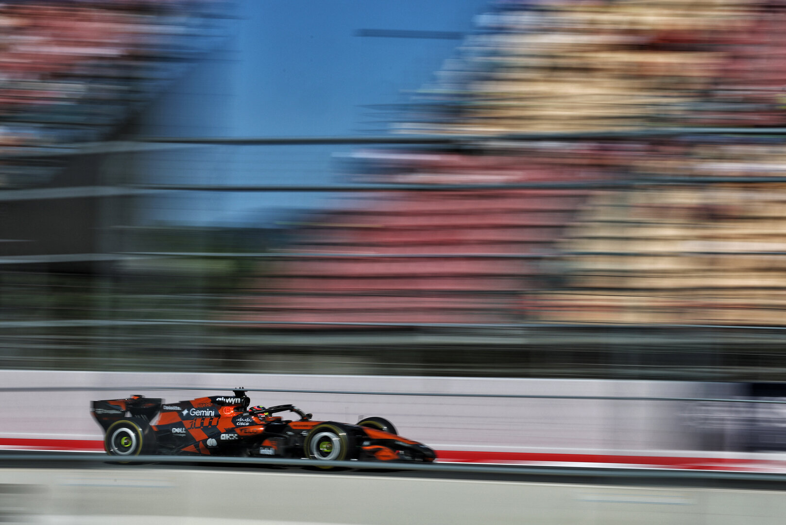 GP CATALUNYA, Oscar Piastri (AUS) McLaren F1 Team MCL40.
12.06.2026. Formula 1 World Championship, Rd 7, Barcelona-Catalunya Grand Prix, Barcelona, Spain, Practice Day.
 - www.xpbimages.com, EMail: requests@xpbimages.com © Copyright: Patching / XPB Images
