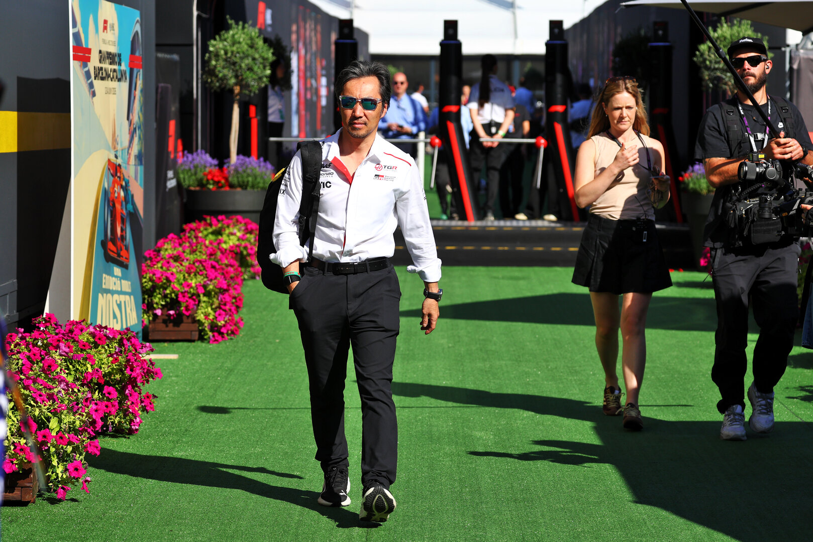 GP CATALUNYA, Ayao Komatsu (JPN) Haas F1 Team Principal.
13.06.2026. Formula 1 World Championship, Rd 7, Barcelona-Catalunya Grand Prix, Barcelona, Spain, Qualifiche Day.
 - www.xpbimages.com, EMail: requests@xpbimages.com © Copyright: Patching / XPB Images